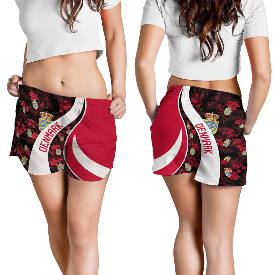 Shorts Denmark Short Vintage Tropical Summer Style
