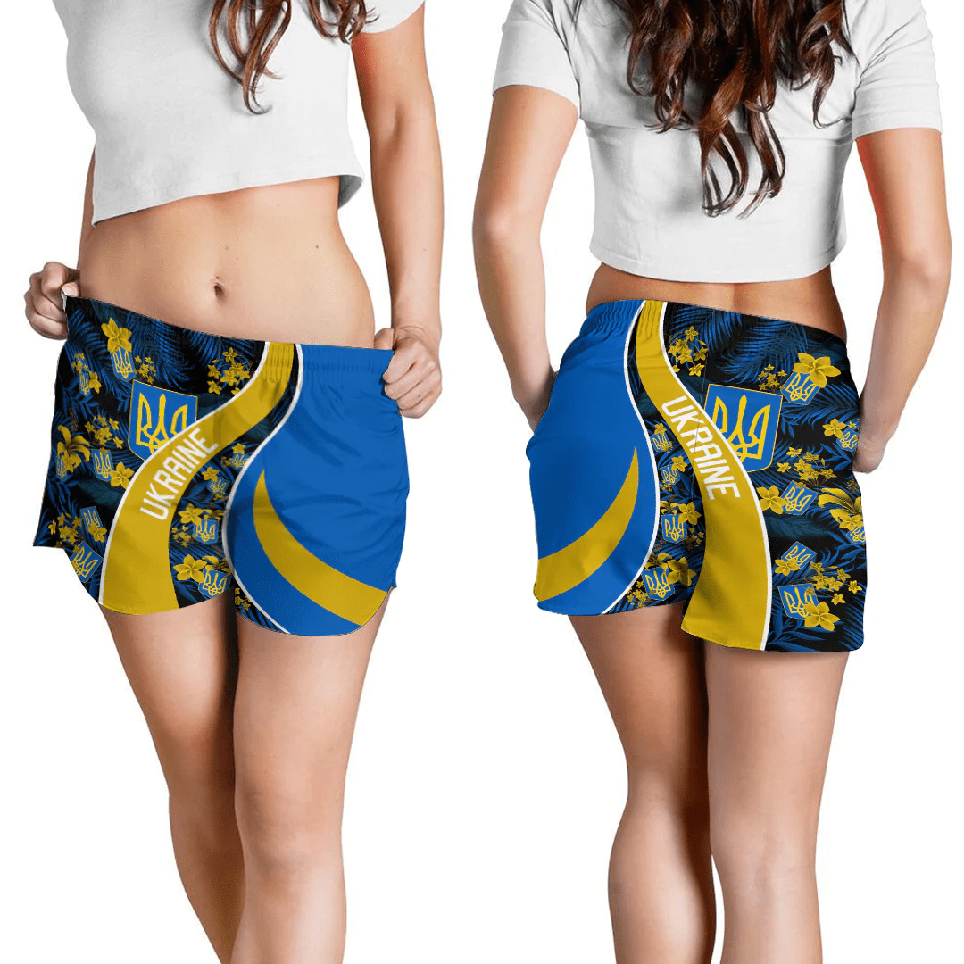 Shorts Ukraine Short Vintage Tropical Summer Style