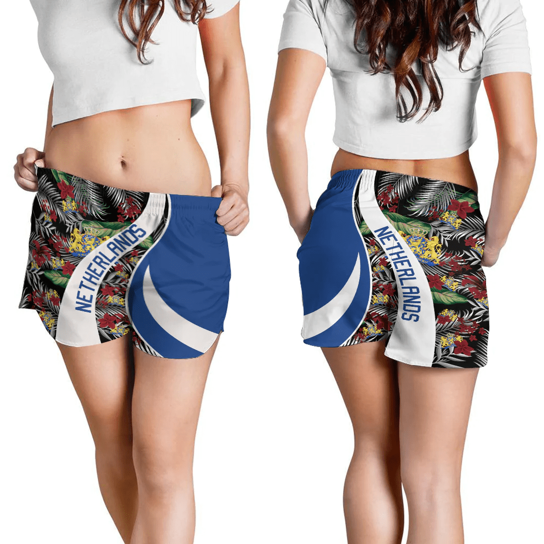Shorts Netherlands Short Vintage Tropical Summer Style