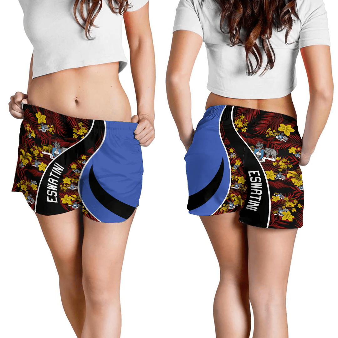 Shorts Eswatini Short Vintage Tropical Summer Style