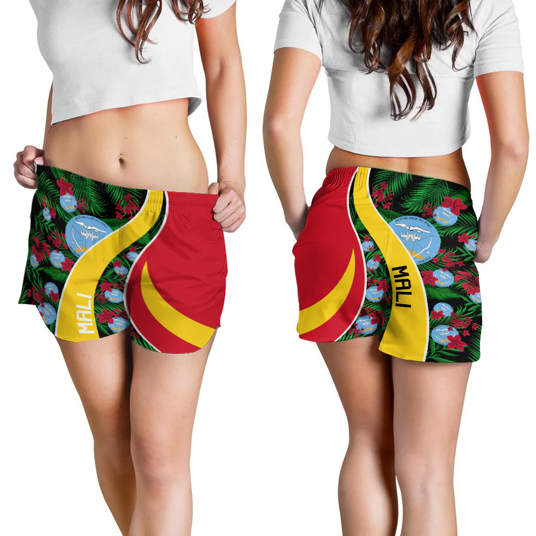 Shorts Mali Short Vintage Tropical Summer Style