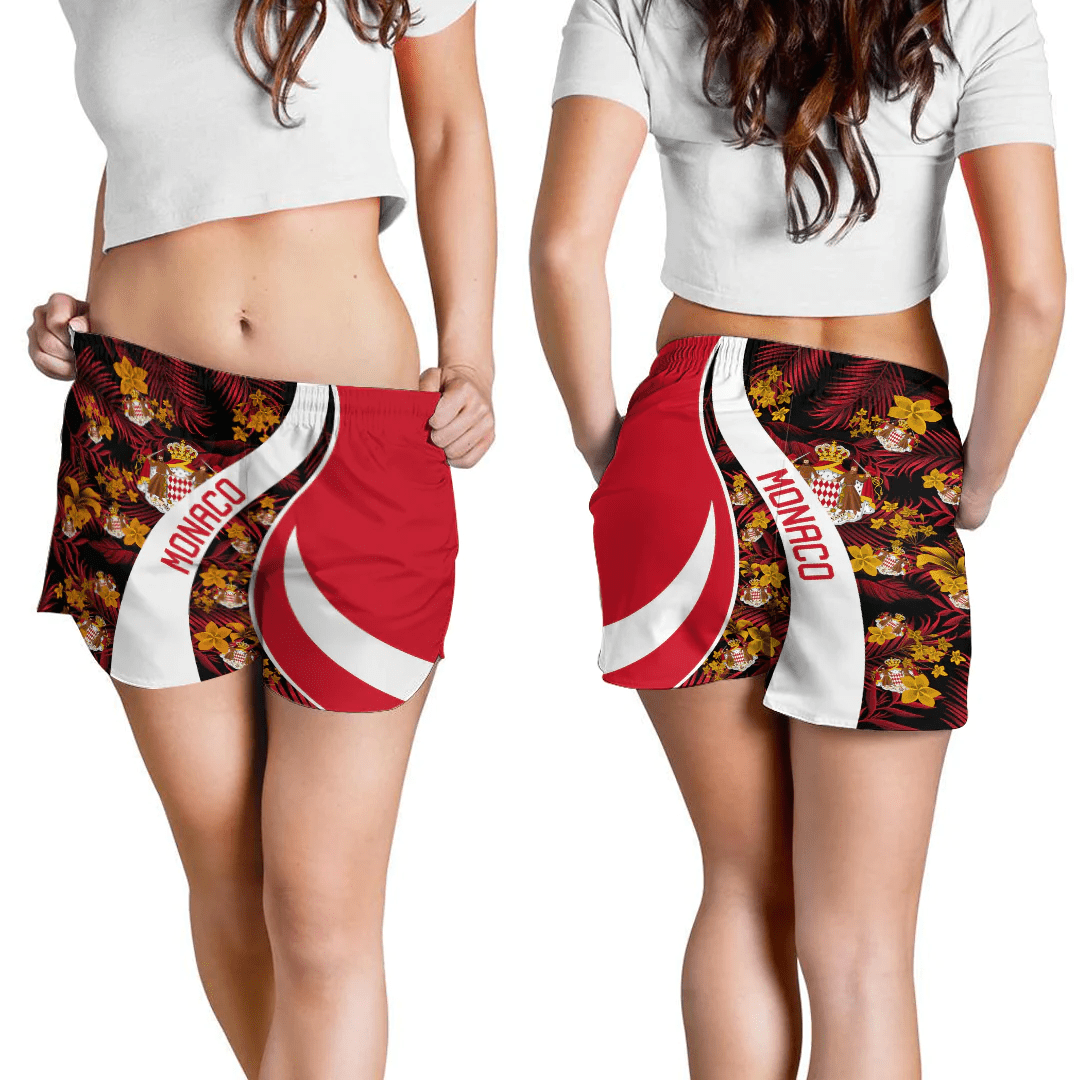 Shorts Monaco Short Vintage Tropical Summer Style