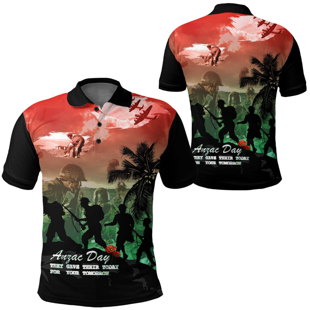 Clothing They Gave Their Today For Your Tomorrow Polo Shirt