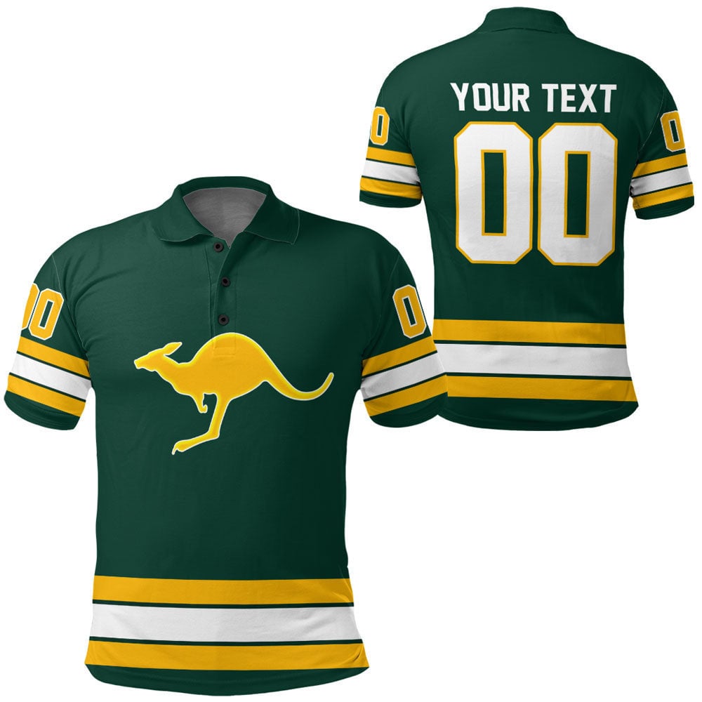 Clothing Custom Australia Team Hockey Jersey Style Polo Shirts