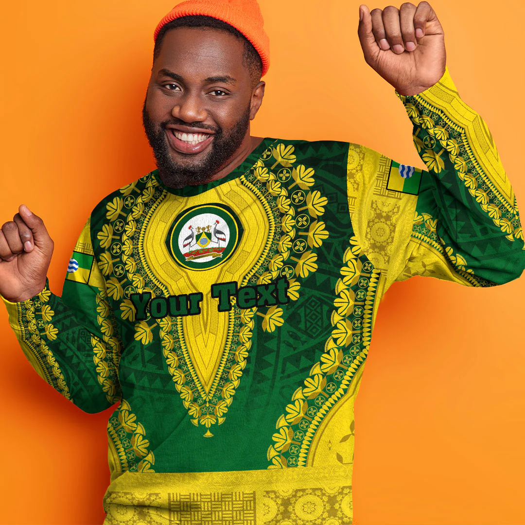 Africa Clothing Nairobi the Capital City Region of Kenya Sweatshirt Vintage African Dashiki