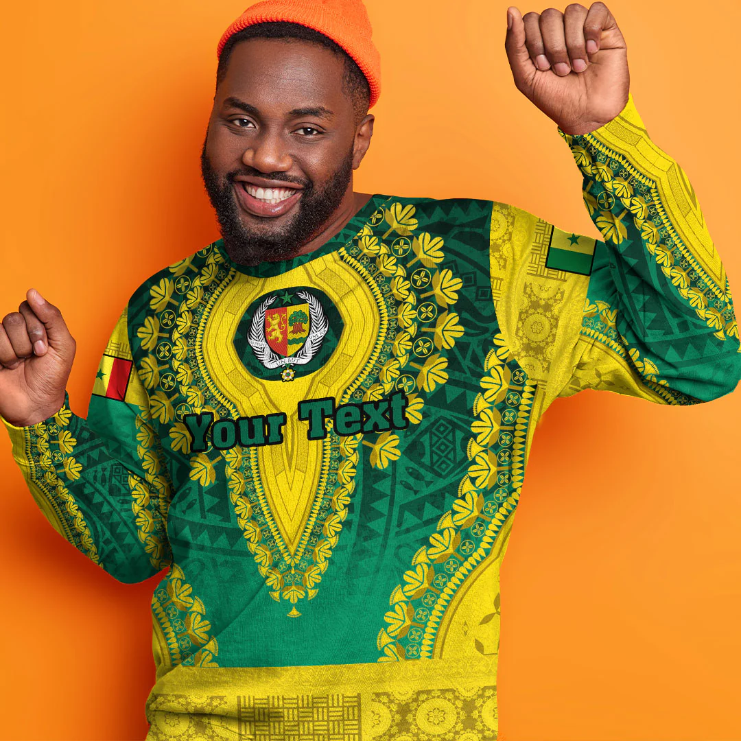 Africa Clothing Senegal Sweatshirt Vintage African Dashiki