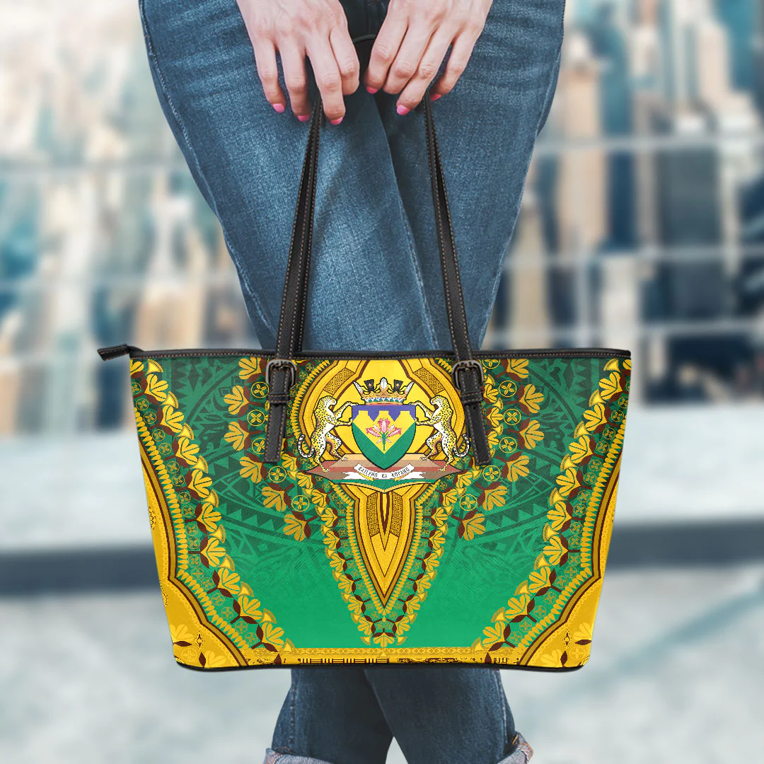 Africa Bag Free State Region Of South Africa Leather Tote Bag Vintage African Dashiki