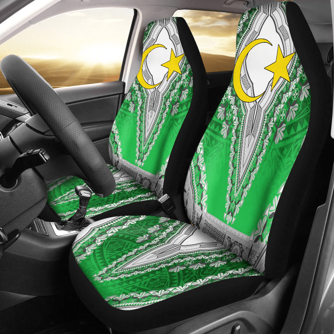 Maori 2021 Car Seat Covers Purple Aotearoa Tattoo