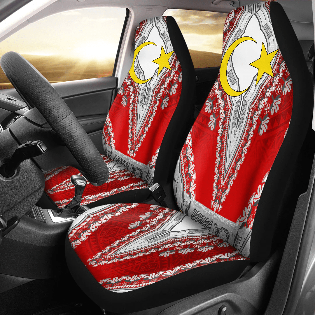 Maori 2021 Car Seat Covers Purple Aotearoa Tattoo