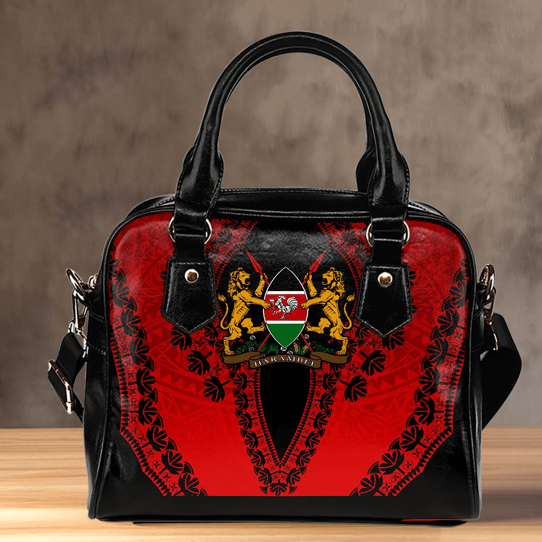 Africa Bag Kenya Red Version Shoulder Handbag Vintage African Dashiki