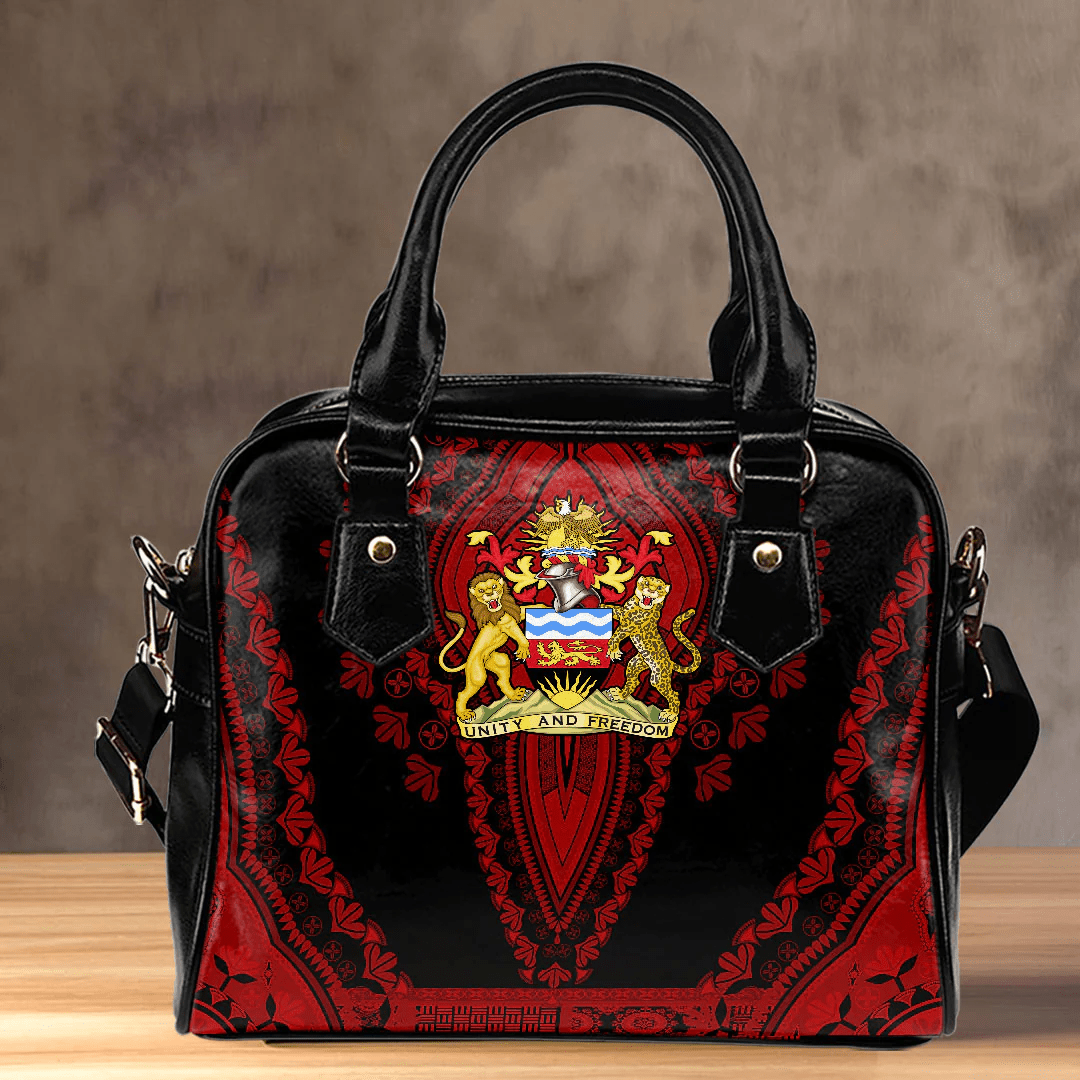Africa Bag Malawi Black Version Shoulder Handbag Vintage African Dashiki
