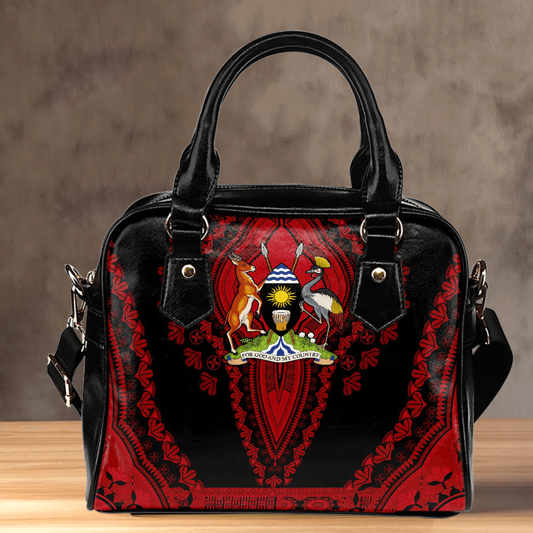 Africa Bag Uganda Black Version Shoulder Handbag Vintage African Dashiki