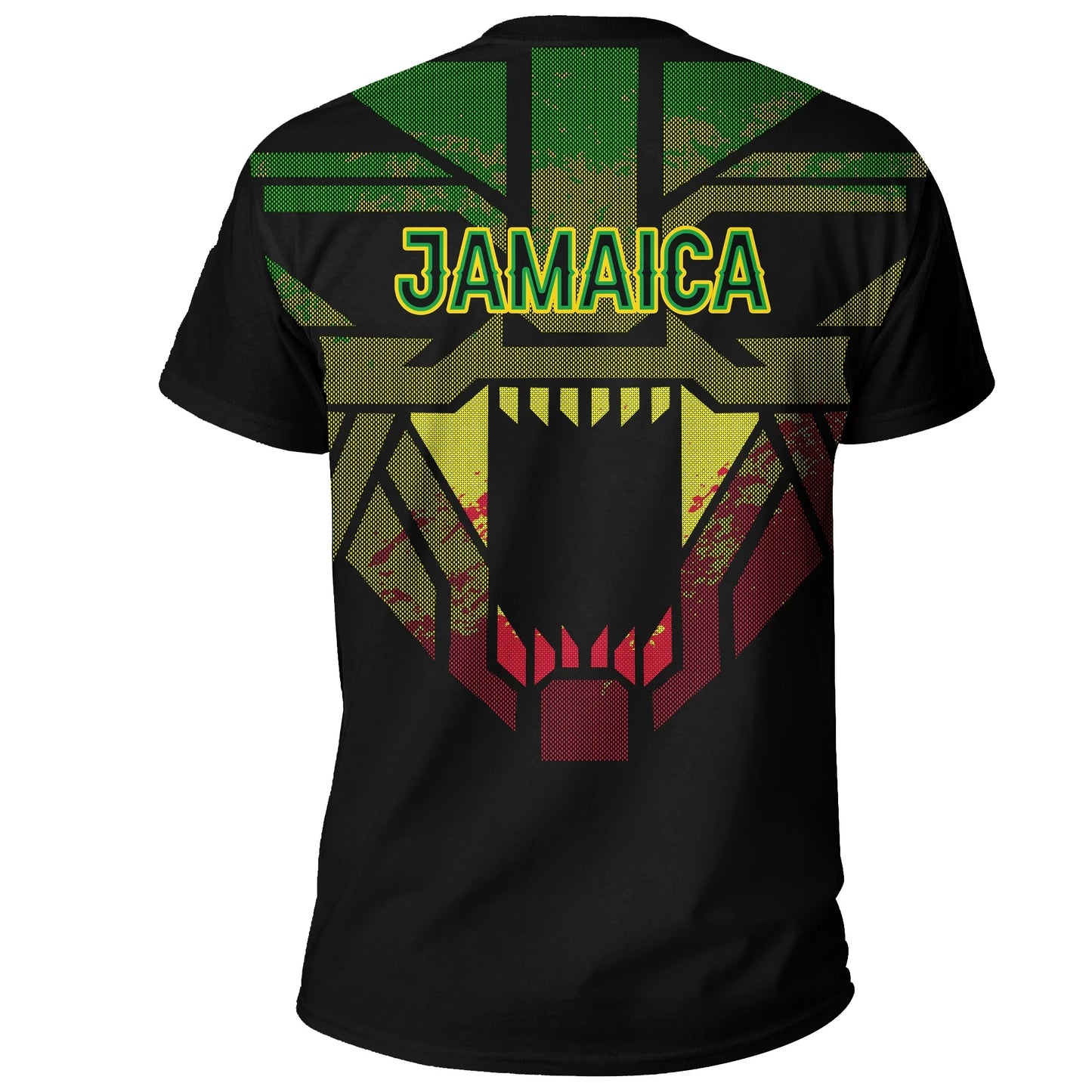 Jamaica T Shirt Strong Lion