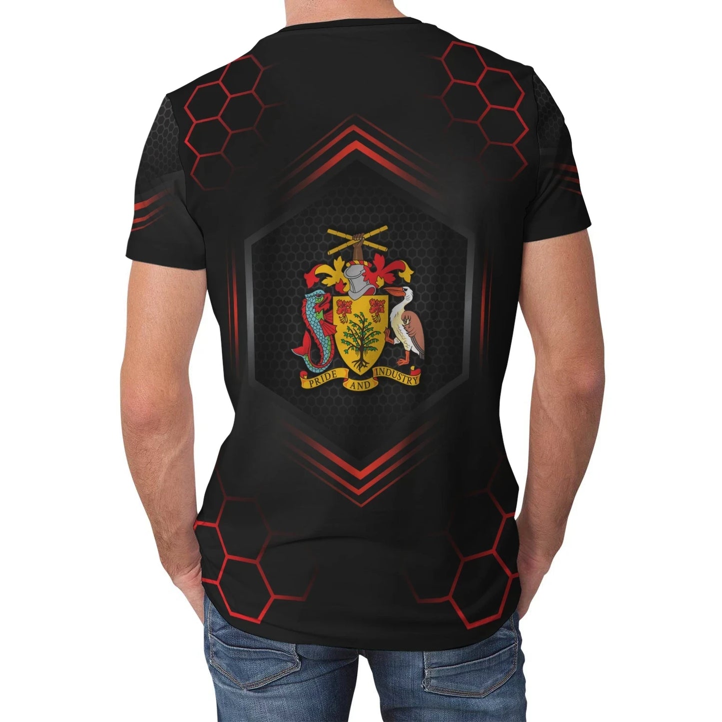 Barbados T Shirt Sport Style Women'S/Men'S