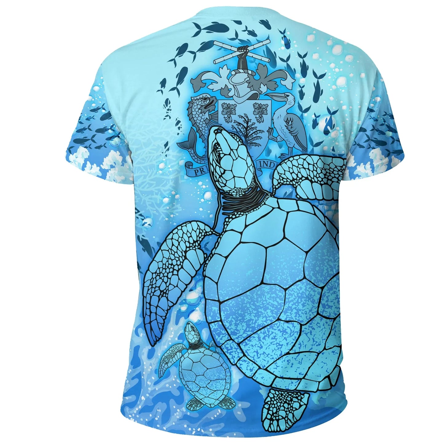 Barbados T Shirt Ocean Life Women'S/Men'S