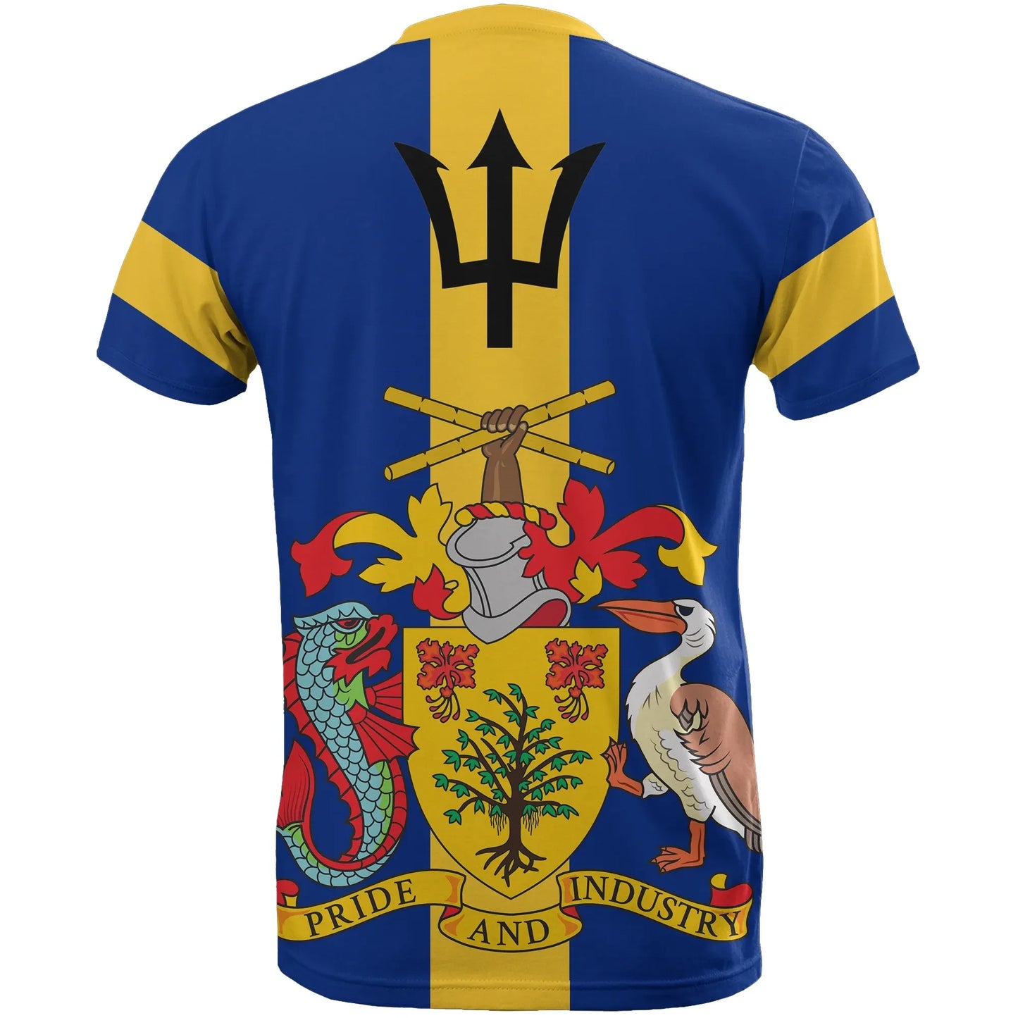 Barbados Coat Of Arms T Shirt