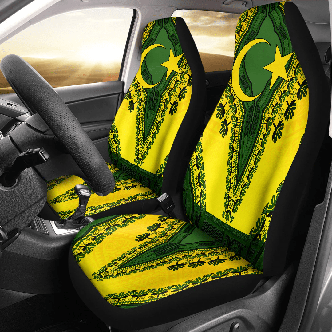 Maori 2021 Car Seat Covers Purple Aotearoa Tattoo