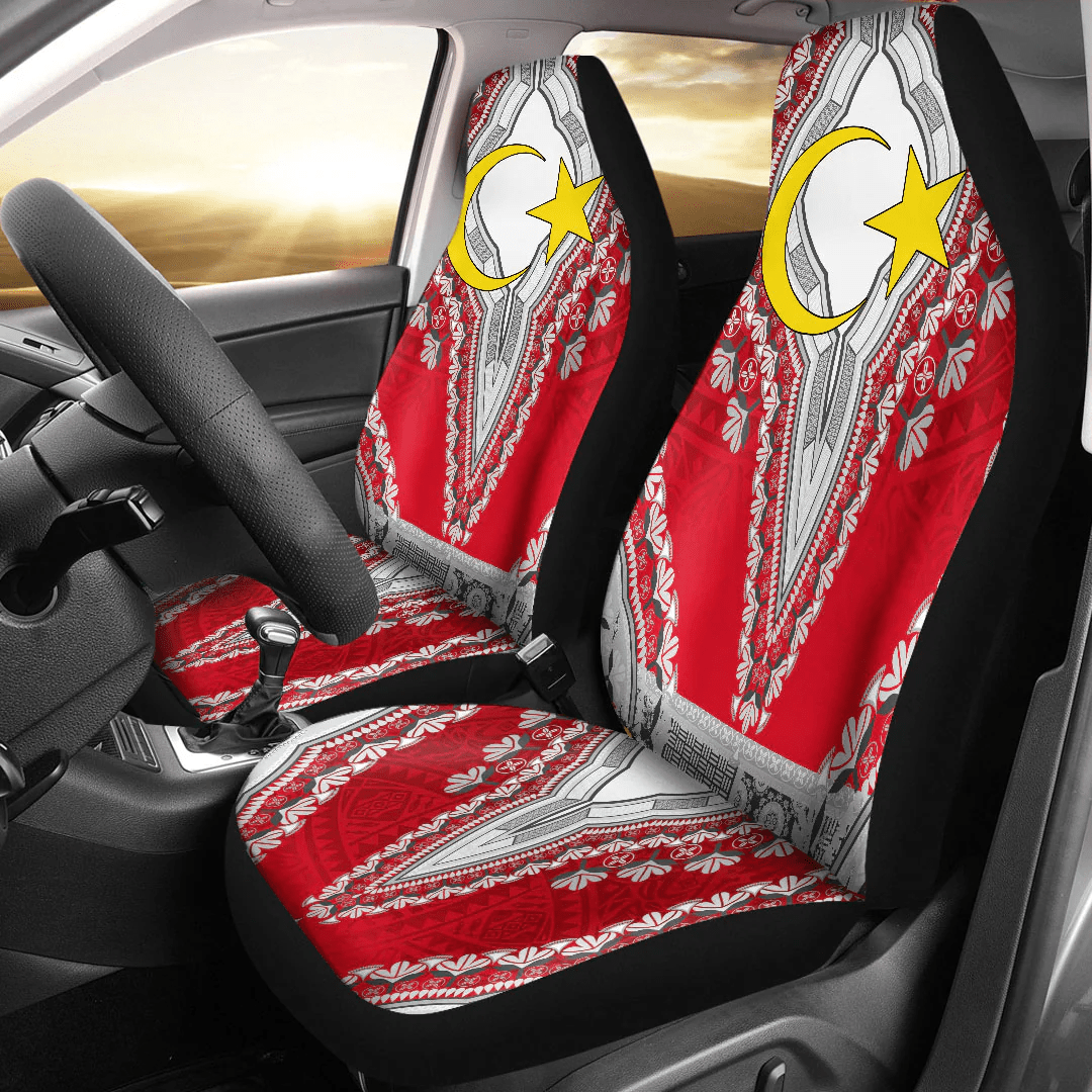 Maori 2021 Car Seat Covers Purple Aotearoa Tattoo