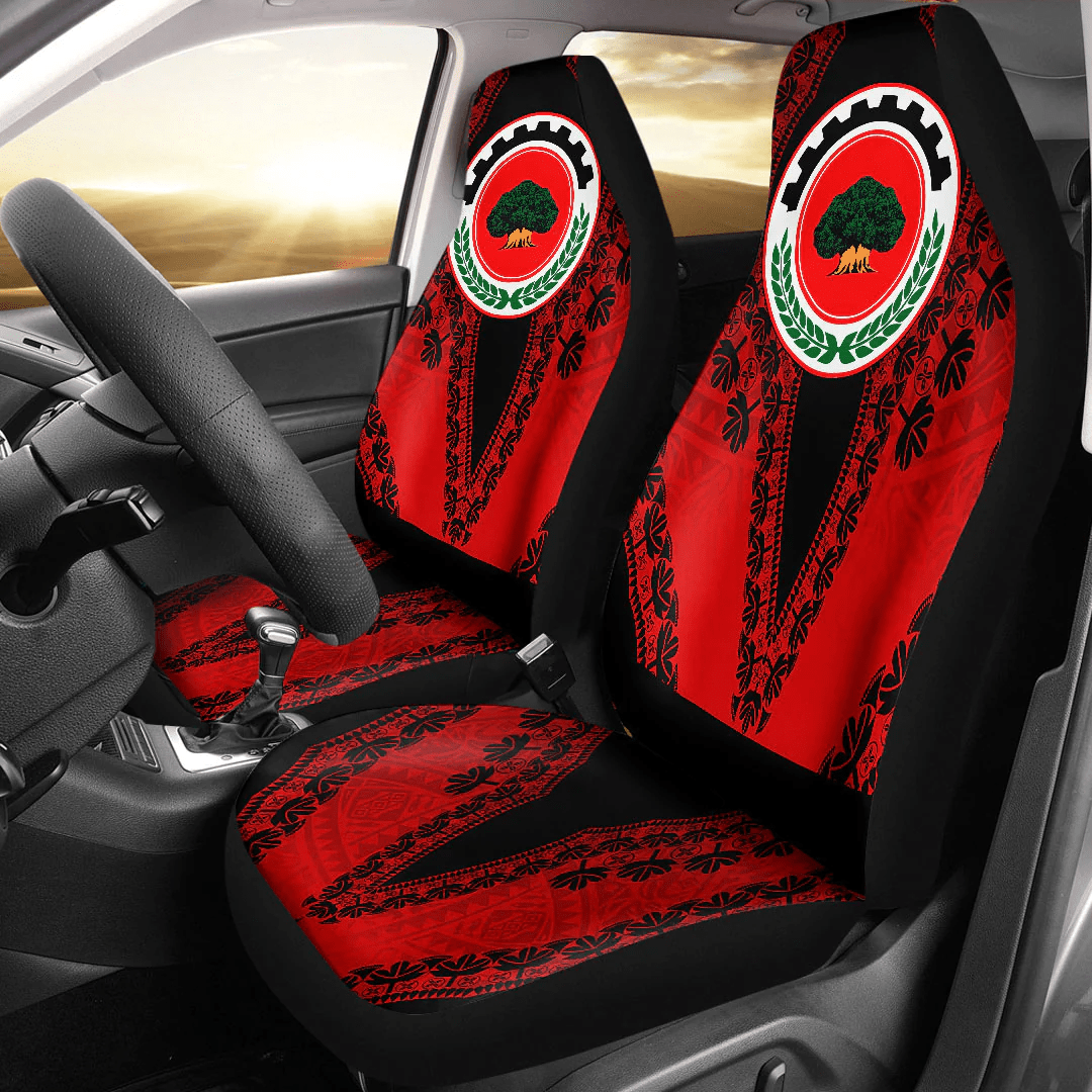 Maori 2021 Car Seat Covers Purple Aotearoa Tattoo