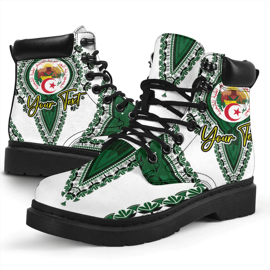 Africa Boots Algeria All Season Boots Vintage African Dashiki