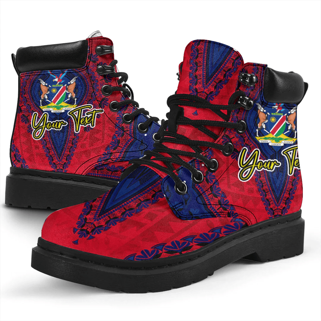 Africa Boots Namibia All Season Boots Vintage African Dashiki