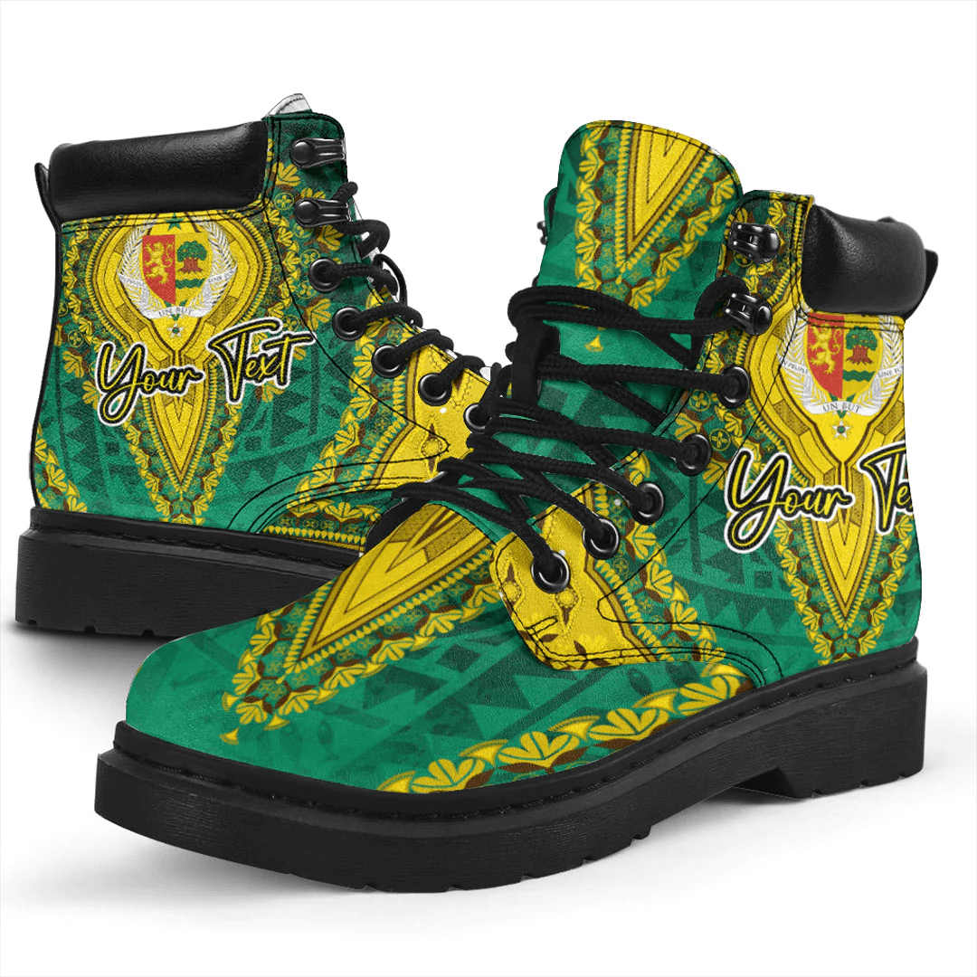 Africa Boots Senegal All Season Boots Vintage African Dashiki