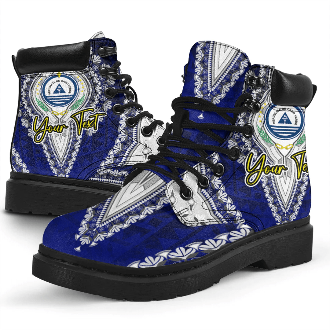 Africa Boots Cape Verde All Season Boots Vintage African Dashiki