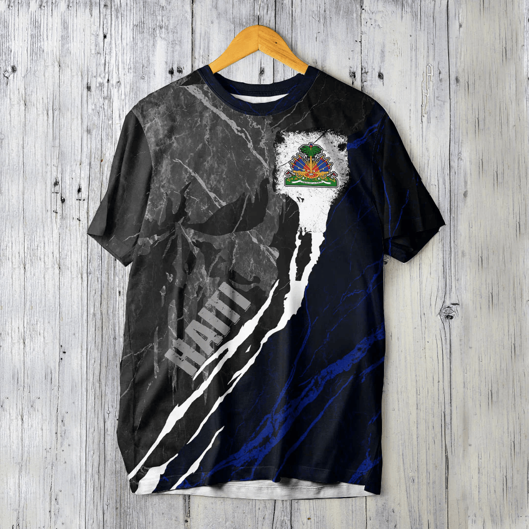 Clothing Haiti T Shirt Skull Pro Jersey