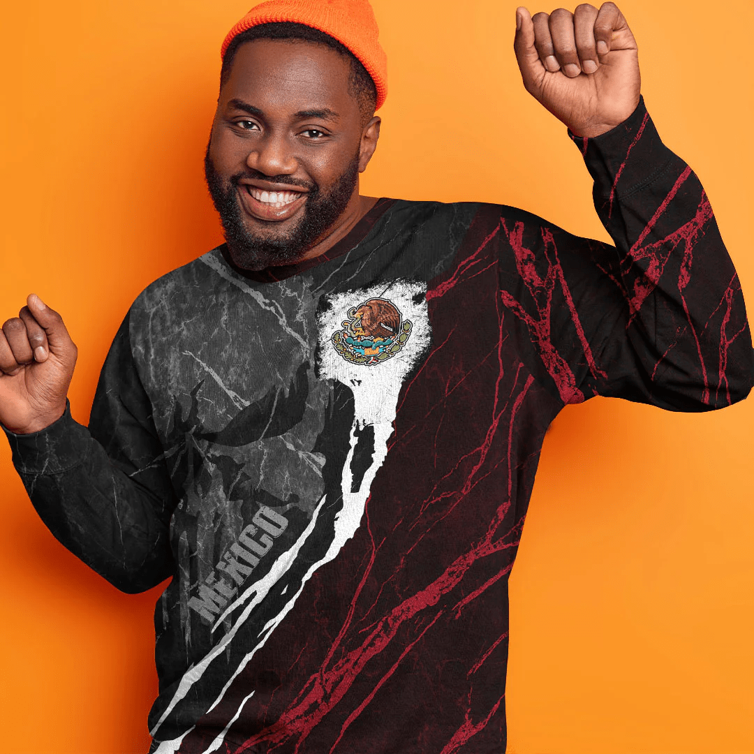 Clothing Mexico Sweatshirt Skull Pro Jersey