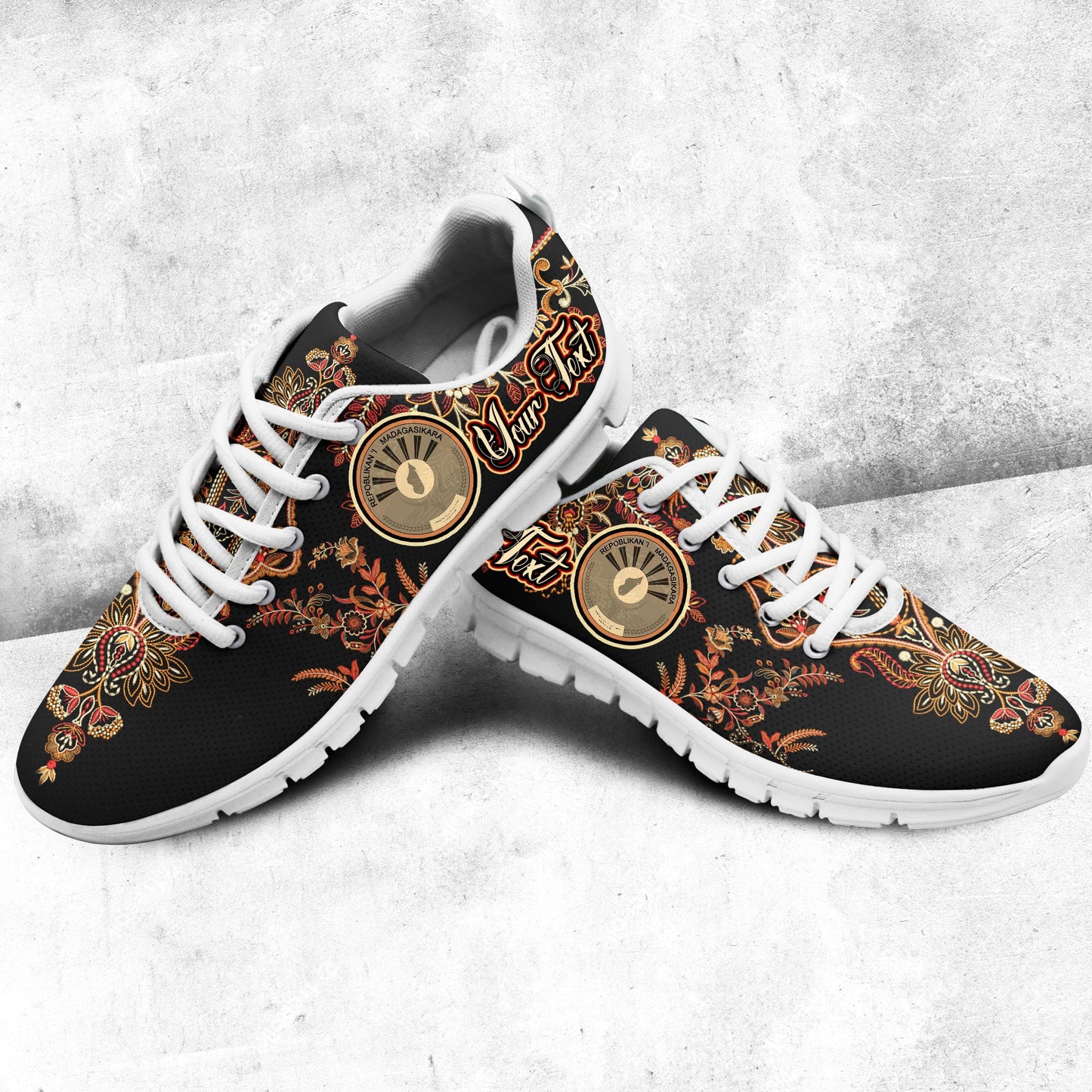 Africa Shoes Madagascar Sneakers Traditional African Dashiki