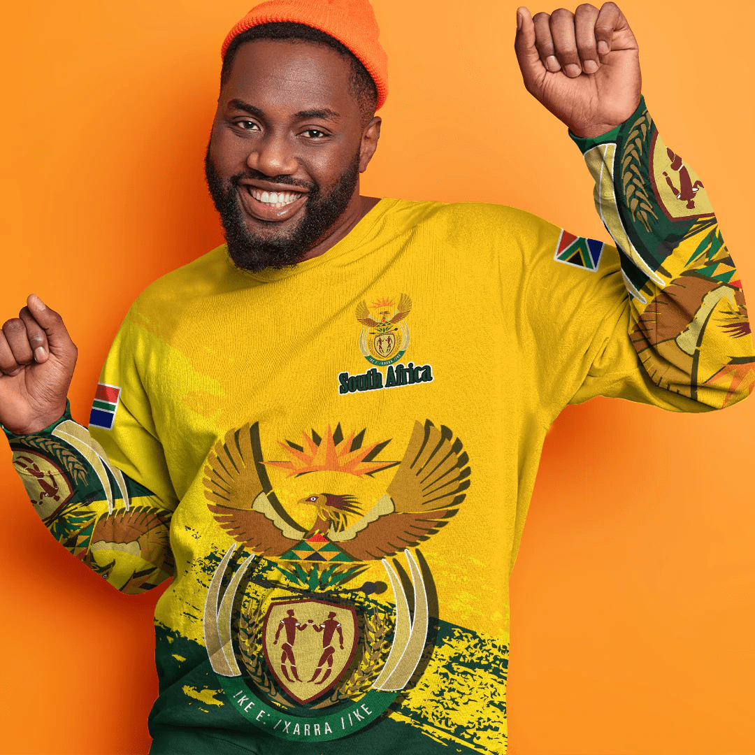 Clothing South Africa Yellow Version Special SweatShirt