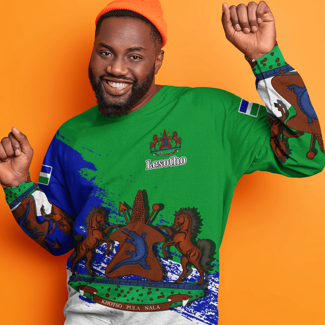 Clothing Lesotho Green Version Special SweatShirt