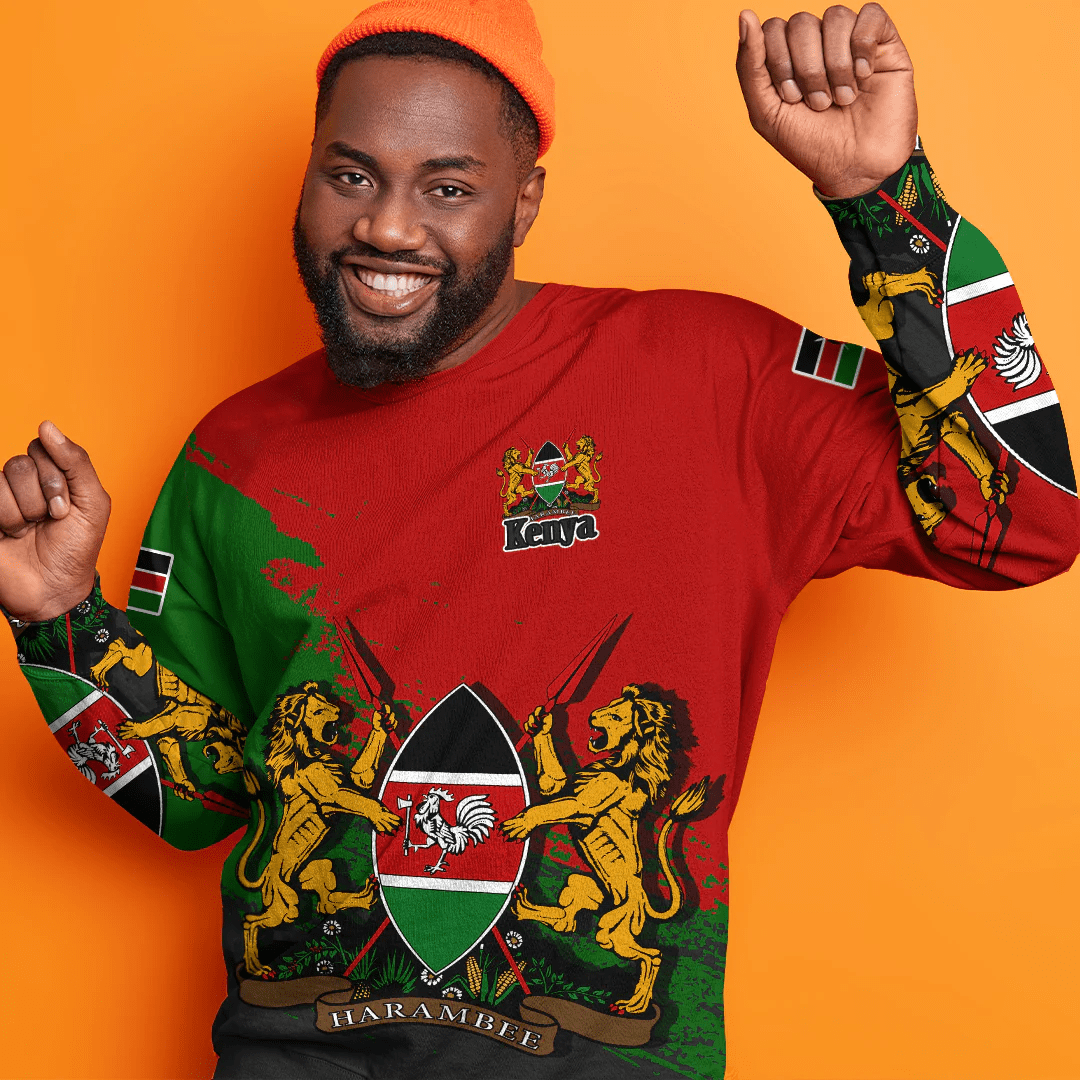 Clothing Kenya Red Version Special SweatShirt