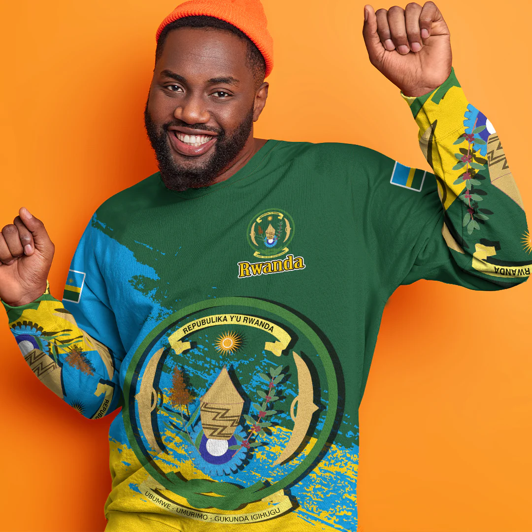 Clothing Rwanda Green Version Special SweatShirt