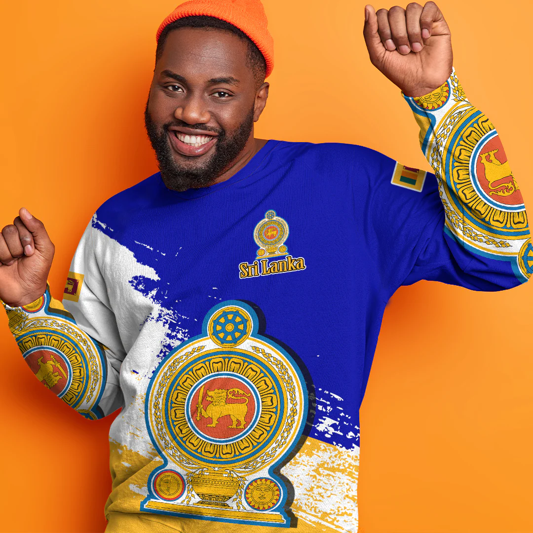 Clothing Sri Lanka Blue Version Special SweatShirt