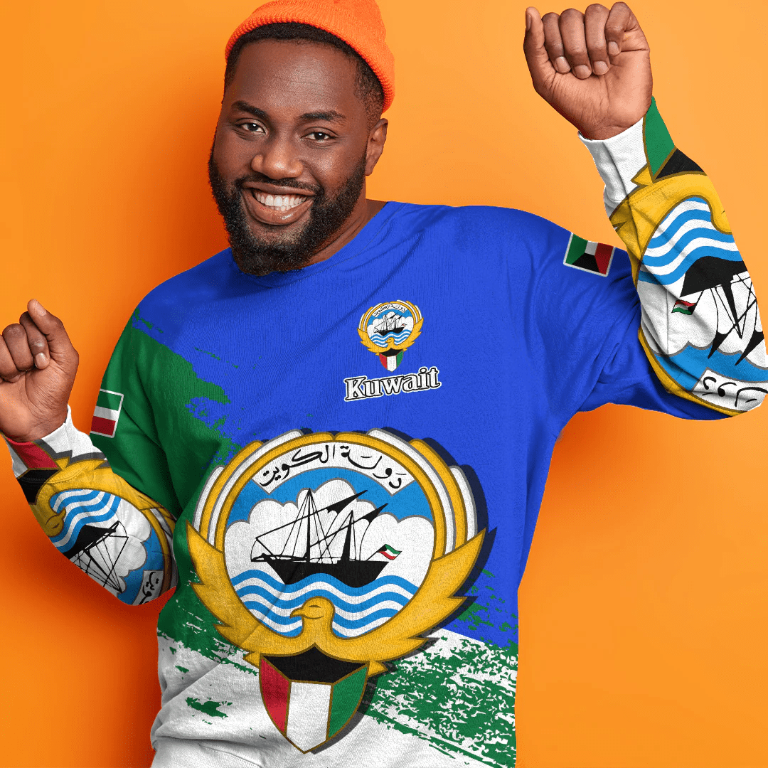 Clothing Kuwait Blue Version Special SweatShirt