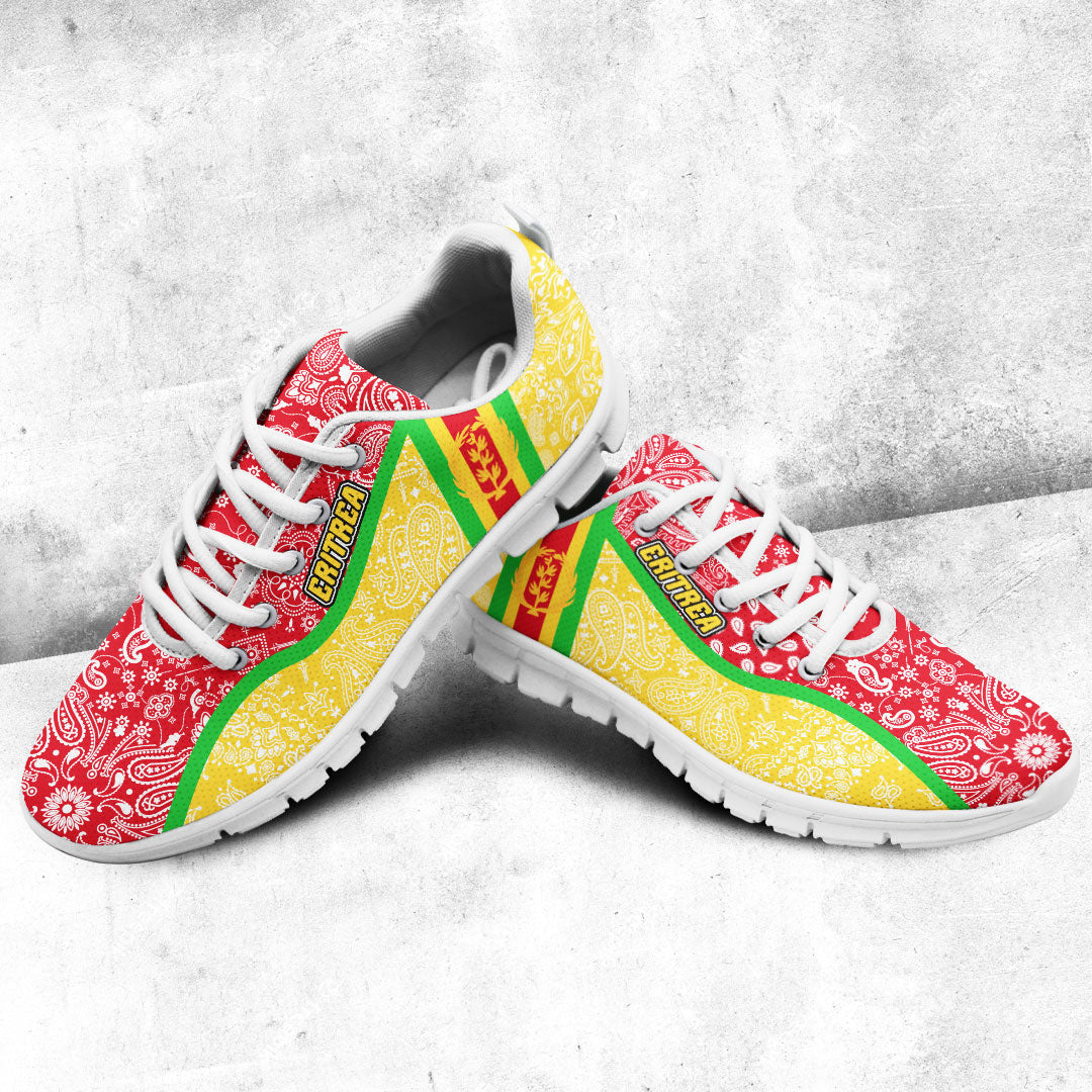 Shoes Eritrea Yellow Version Sneakers Paisley Bandana Special Style