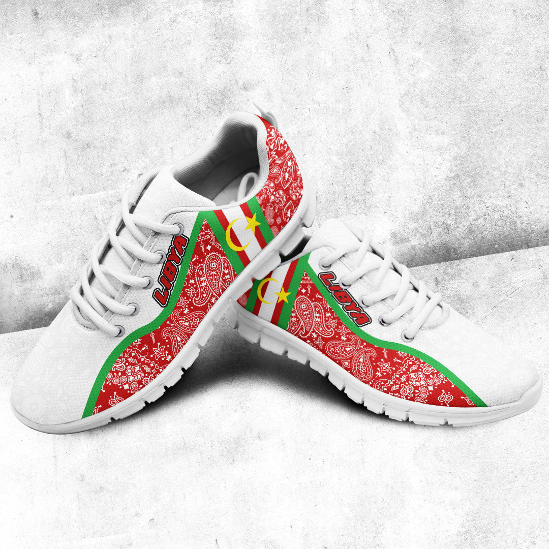 Shoes Libya Sneakers Paisley Bandana Special Style