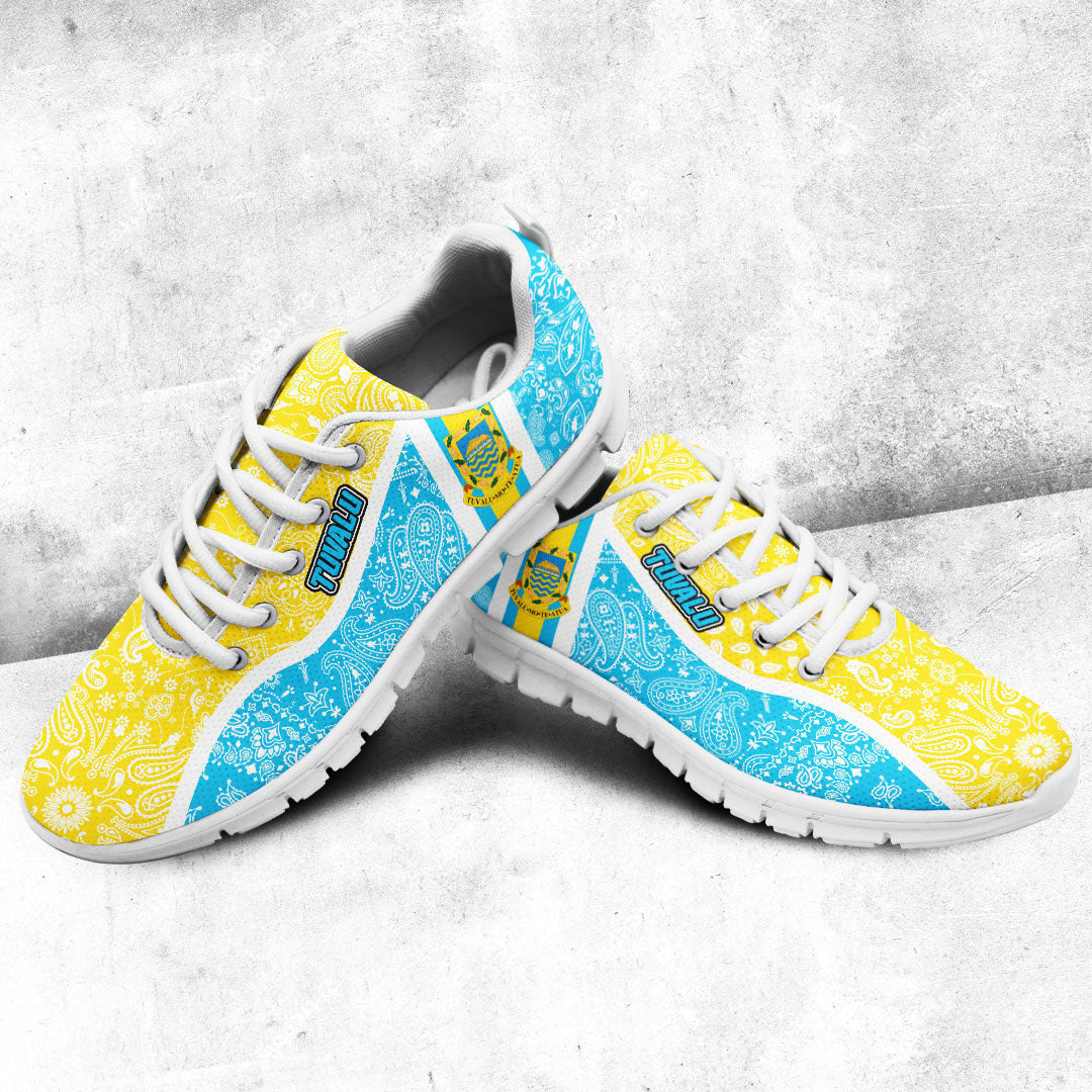 Shoes Tuvalu Sneakers Paisley Bandana Special Style