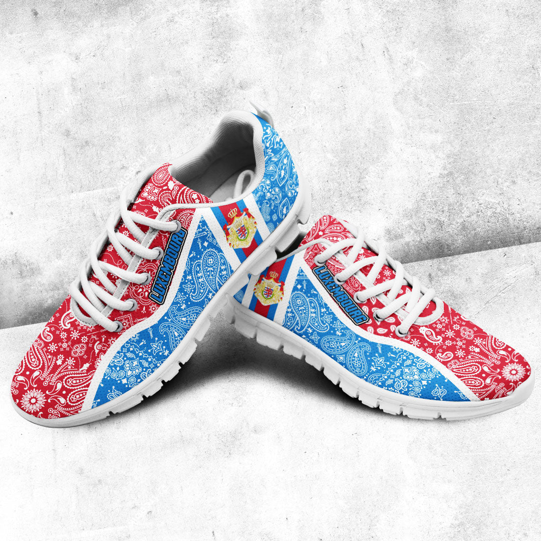 Shoes Luxembourg Sneakers Paisley Bandana Special Style
