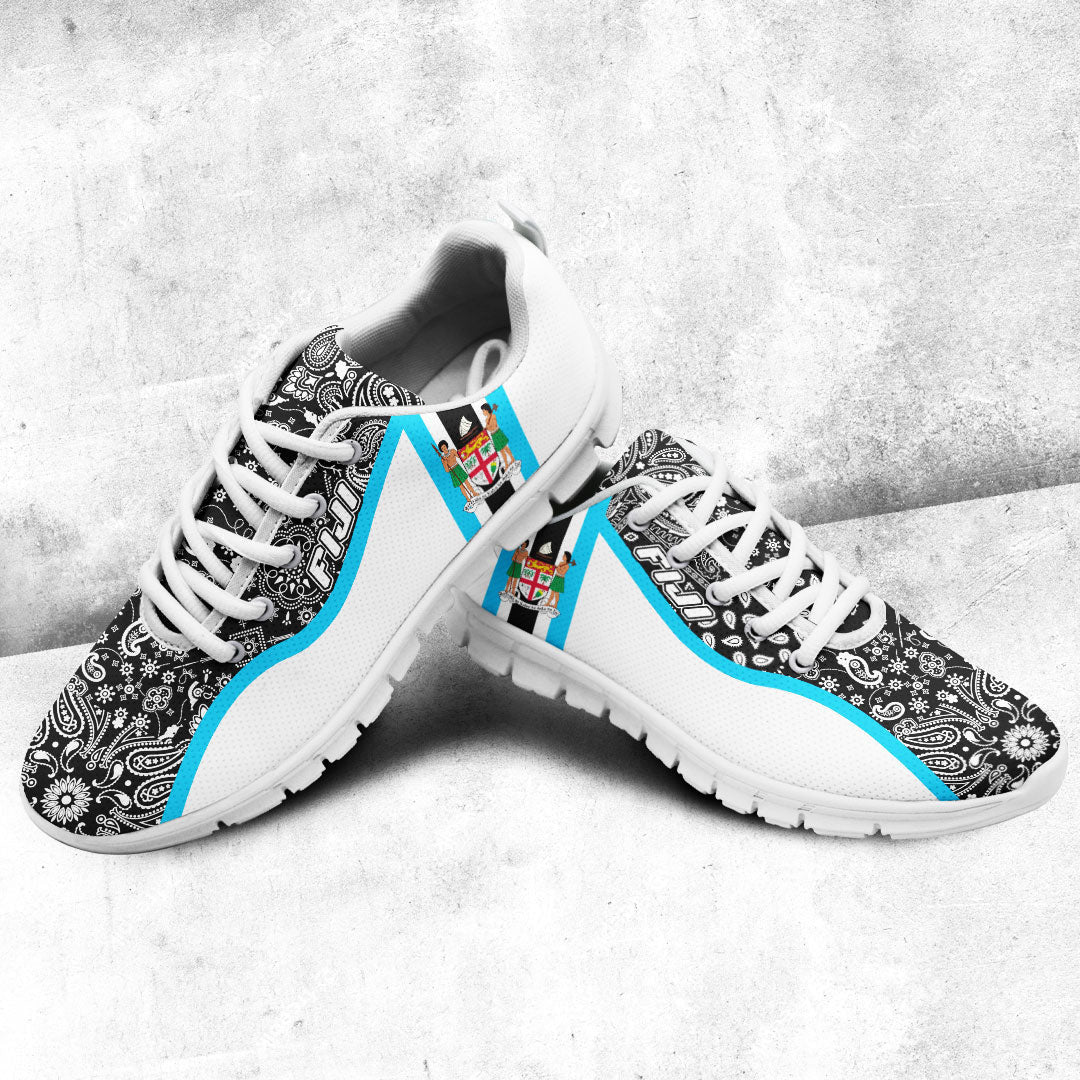 Shoes Fiji Sneakers Paisley Bandana Special Style