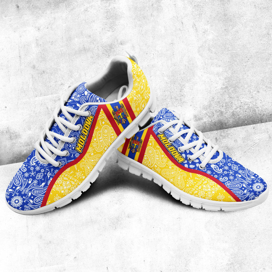 Shoes Moldova Sneakers Paisley Bandana Special Style