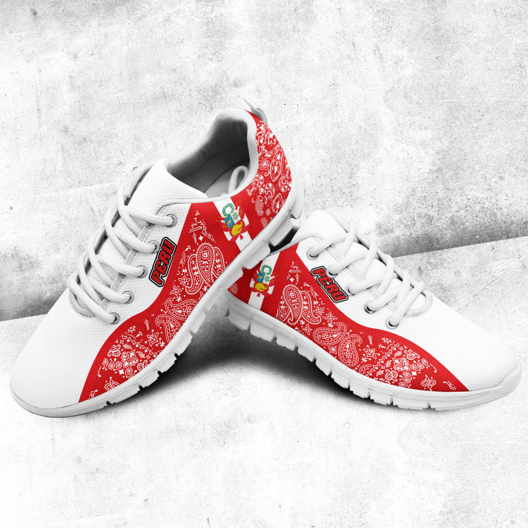 Shoes Peru Sneakers Paisley Bandana Special Style