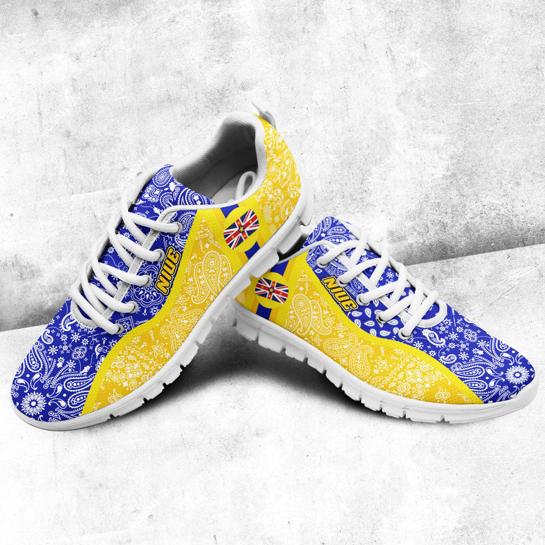 Shoes Niue Sneakers Paisley Bandana Special Style