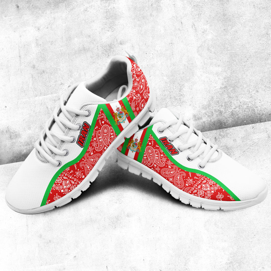 Shoes Iran Red Version Sneakers Paisley Bandana Special Style