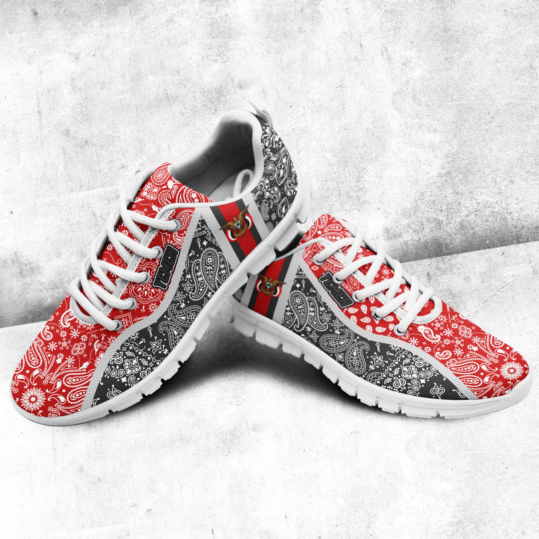 Shoes Yemen Black Version Sneakers Paisley Bandana Special Style