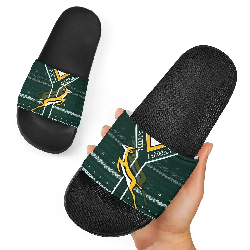 Sandals Rugby South Africa Slide Sandals Springboks Forever Style