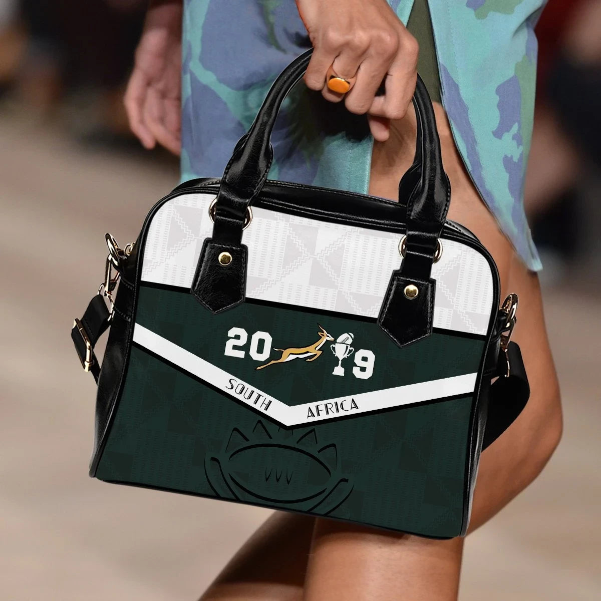 Shoulder Handbags South Africa Springbok Champion 2019 Shoulder Handbag