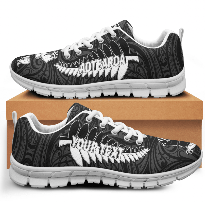 Sneaker Custom New Zealand Silver Fern Rugby