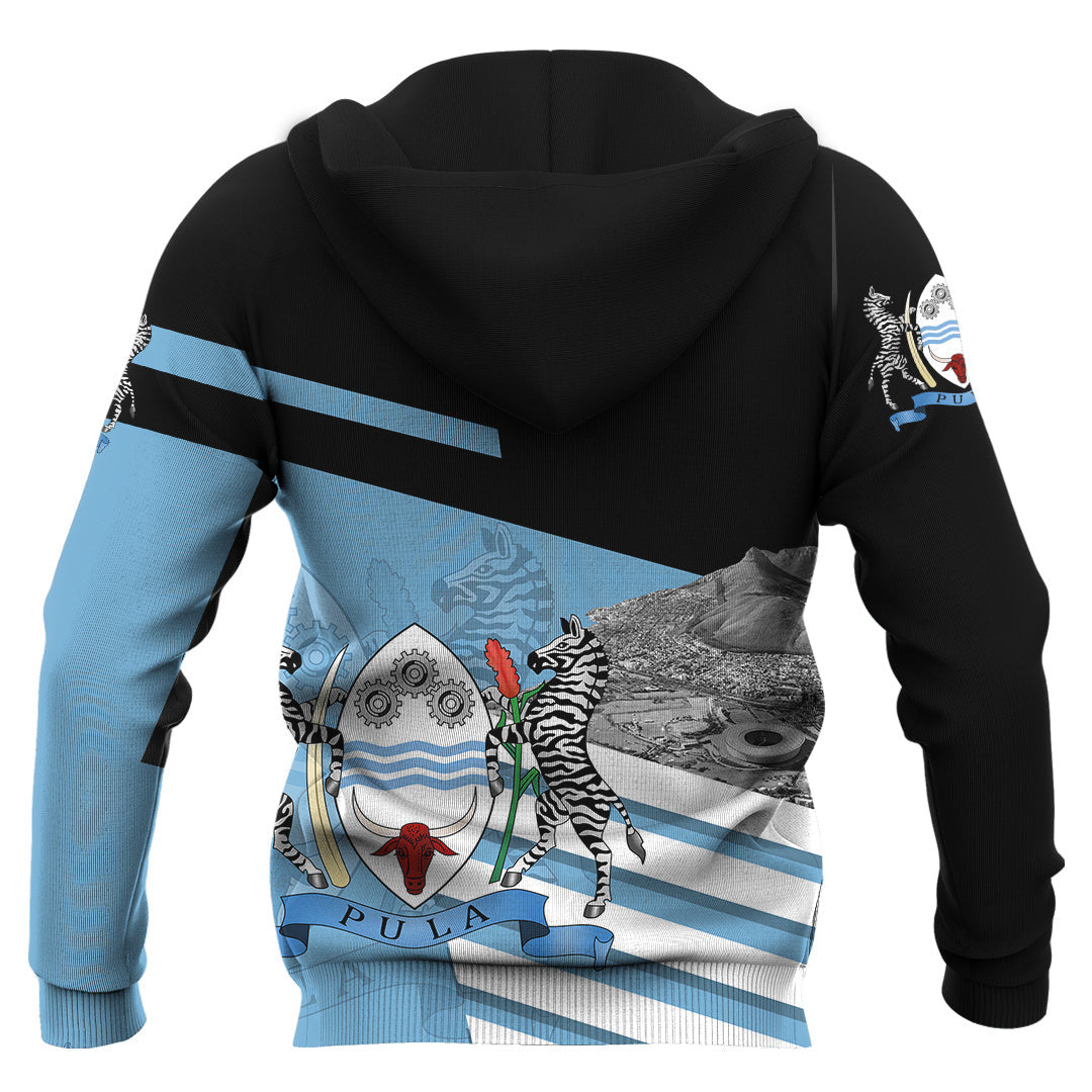 Zip Hoodie Botswana Famous Places